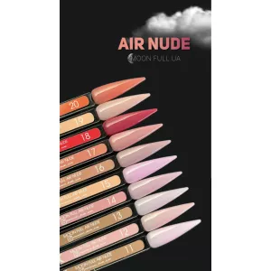Гель-лак MOON FULL French Air Nude №015 (холодний рожевий), 8 мл - Фото 1