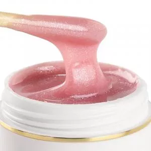 Гель для наращивания Shimmer Misty Rose Фурман (розовый с шиммером),15 мл