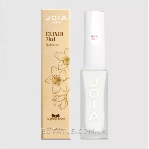 Засіб комплексної дії для живлення нігтів Elixir 7in1 JOIA vegan, 8 мл Засіб комплексної дії для живлення нігтів Elixir 7in1 JOIA vegan, 8 мл