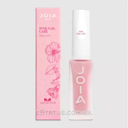Укрепляющее базовое покрытие для ногтей Pink Nail Care JOIA vegan, 8 мл