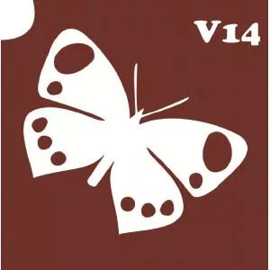 Трафарет для биотату, V 14