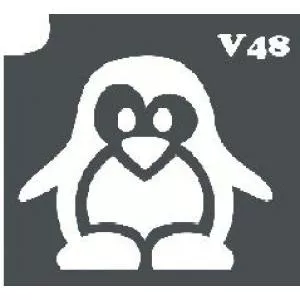 Трафарет для биотату, V 48