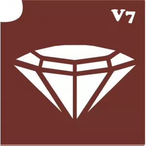 Трафарет для биотату, V 7