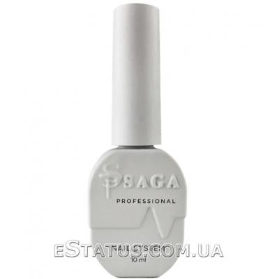 Топ для гель-лака без липкого Saga Professional Top Titanium, 10 мл