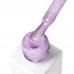 PolyLiquid Gel JOIA vegan Lavender Bloom рідкий гель для зміцнення та моделювання (молочно-ліловий із золотою поталлю), 8 мл - Фото 2