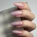 PolyLiquid Gel JOIA vegan Lavender Bloom рідкий гель для зміцнення та моделювання (молочно-ліловий із золотою поталлю), 8 мл - Фото 3
