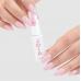 PolyLiquid Gel JOIA vegan Delicate Blush рідкий гель для зміцнення та моделювання (молочно-рожевий із золотою поталлю), 8 мл