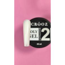 Полігель (акрігель) Crooz Polygel №02, 30 мл