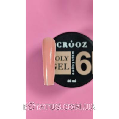 Полигель (акригель) Crooz Polygel №06, 30 мл