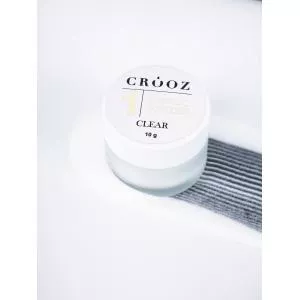 Crooz Акриловая пудра Acrylic Powder Clear, 10 г