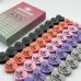 Двосторонній міні баф Nail Buff Heart Mini Designer 100/180 грит, 1 шт.