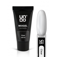 Полиакриловый гель Mixgel для наращивания и укрепления ногтей (прозрачный/ clear), 30 мл