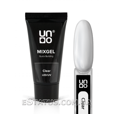 Полиакриловый гель Mixgel для наращивания и укрепления ногтей (прозрачный/ clear), 30 мл