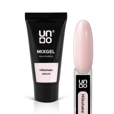 Полиакриловый гель Mixgel для наращивания и укрепления ногтей (молочный коктейль/milkshake), 30 мл