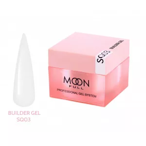 Гель для нарощування Moon Full Builder Gel №SQ 03 (молочний), 30 мл
