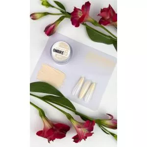 Crooz Гель краска 5 в 1 Art gel ombre № 06 (кремово-белый), 3 мл