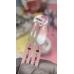 Crooz Гель фарба 5 в 1 Art gel ombre № 08 (нюд з холодним підтоном), 3 мл), - Фото 4