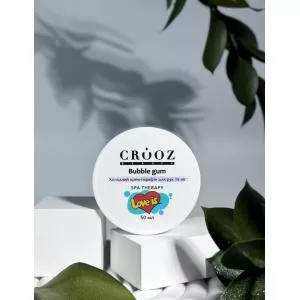 Crooz Холодный крем-парафин для рук и ног Bubble Gum, 50 мл