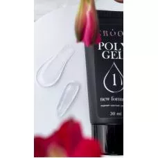Полігель (акрігель) Crooz Polygel NEW FORMULA №01 clear, 30 мл