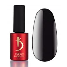 Цветная база Kodi Rubber base gel Black (черная), 7 мл