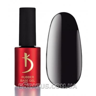 Цветная база Kodi Rubber base gel Black (черная), 7 мл
