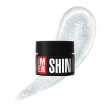 Моделирующий гель Kodi Medium Builder Shine Gel №01 (молочный с серебряным шиммером), 13 мл