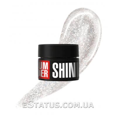 Моделирующий гель Kodi Medium Builder Shine Gel №03 (айвори с серебряным шиммером), 13 мл 