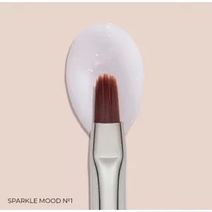 Полигель (Акрил-гель) Kodi Easy Duo Gel Sparkle Mood №1 (молочно-белый с мерцанием), 30 мл - Фото 2