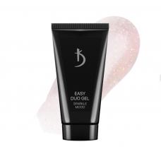Полигель (Акрил-гель) Kodi Easy Duo Gel Sparkle Mood №3 (розово-бежевый с мерцанием), 30 мл 