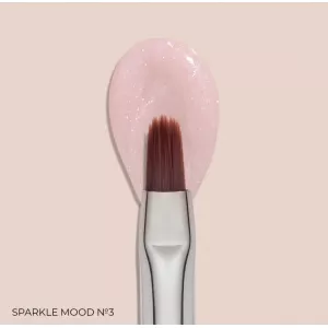 Полигель (Акрил-гель) Kodi Easy Duo Gel Sparkle Mood №3 (розово-бежевый с мерцанием), 30 мл - Фото 2