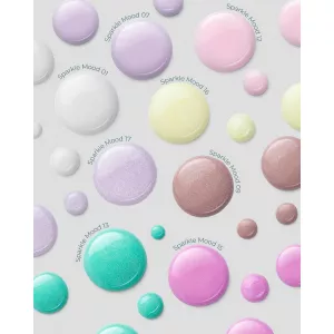 Полигель (Акрил-гель) Kodi Easy Duo Gel Sparkle Mood №3 (розово-бежевый с мерцанием), 30 мл 