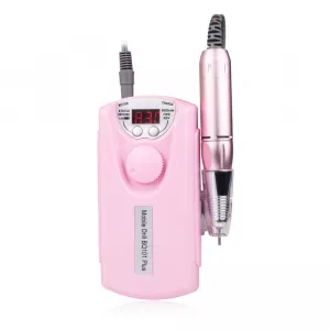 Фрезер портативный со встроенным аккумулятором Mobile Drill BQ-101 PINK, 45 Вт та 35 об/м 