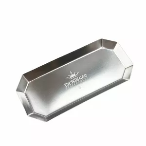 Лоток металлический плоский Designer для хранения инструментов (размер S), 18 см 