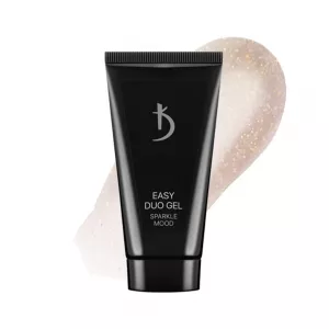 Полигель (Акрил-гель) Kodi Easy Duo Gel Sparkle Mood №4 (бежевый с мерцанием), 30 мл 