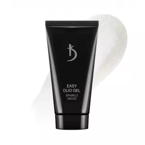 Полигель (Акрил-гель) Kodi Easy Duo Gel Sparkle Mood №8 (молочный с розовым сиянием), 30 мл