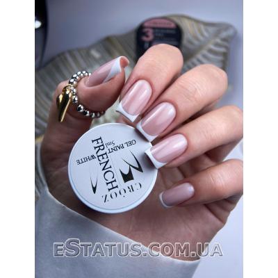 Гель краска Crooz FRENCH WHITE by Annushka Moroz, 5 мл