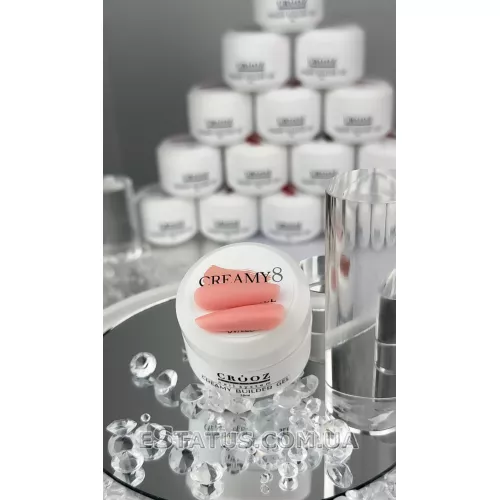 Гель для нарощування Creamy Builder Gel Crooz №8 (світло-пудровий), 15 мл Гель для нарощування Creamy Builder Gel Crooz №8 (світло-пудровий), 15 мл