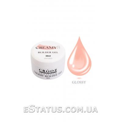 Гель для наращивания Creamy Builder Gel Crooz №8 (светло-пудровый), 30 мл 