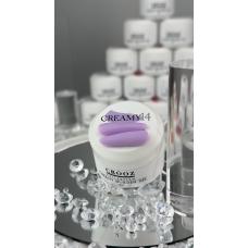 Гель для наращивания Creamy Builder Gel Crooz №14 (светло-лиловый), 15 мл 