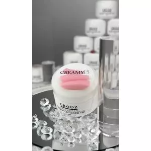 Гель для нарощування Creamy Builder Gel Crooz №15 (блідо-рожевий), 15 мл