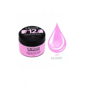 Жидкий полигель Crooz Liquid Polygel №12 (банка, ярко-розовый), 30 мл