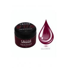 Жидкий полигель Crooz Liquid Polygel №17 (бордовый), 30 мл