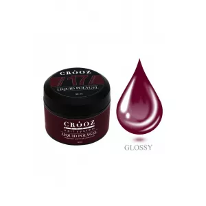 Жидкий полигель Crooz Liquid Polygel №17 (бордовый), 30 мл