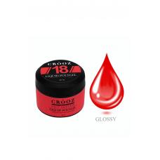 Жидкий полигель Crooz Liquid Polygel №18 (красный), 30 мл 