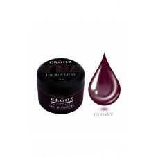 Жидкий полигель Crooz Liquid Polygel №19 (темно-сливовый), 30 мл 