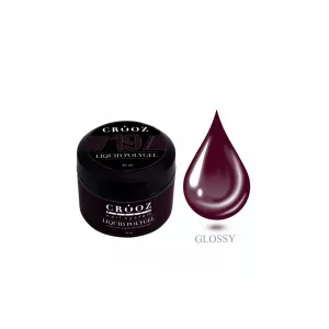 Жидкий полигель Crooz Liquid Polygel №19 (темно-сливовый), 30 мл 