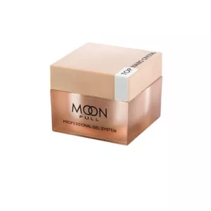 Топ для гель-лака без липкого слоя MOON FULL NANO CRYSTAL TOP устойчив к царапинам, 30 мл