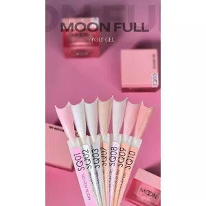 Полигель для наращивания ногтей Moon Full Poly Gel № SQ03 (хрустально-белый), 30 мл Полигель для наращивания ногтей Moon Full Poly Gel № SQ03 (хрустально-белый), 30 мл - Фото 1