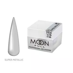 Паста для дизайна ногтей Moon Full Pasta Super Metallic №01, 5 мл