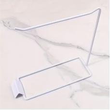 Металлическая подставка для палитр гель-лаков/типсов, цвет белый